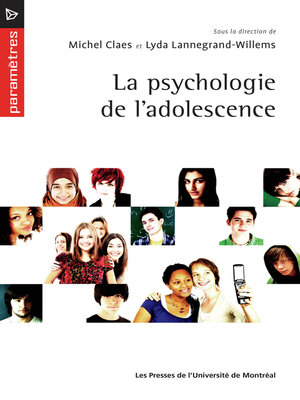 cover image of La psychologie de l'adolescence